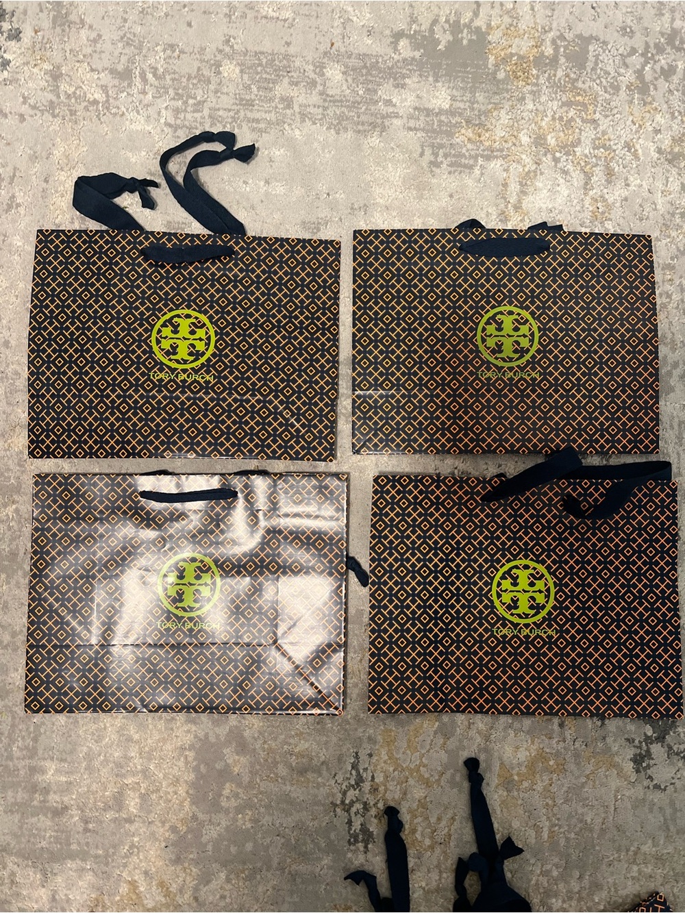 Bundle of 4 Tory Burch New Paper Bags